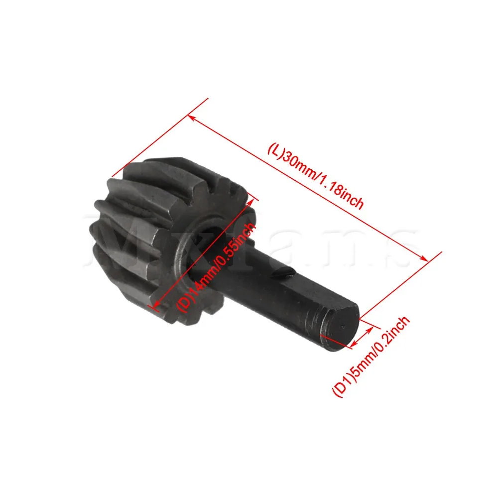 Стальной дифференциал Mxfans сверхмощная коническая шестерня 13T AX30393 для осевого
