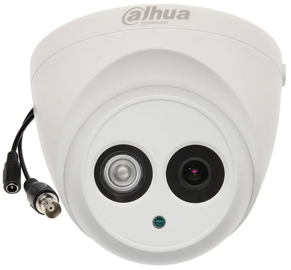 DAHUA 1080P Встроенный микрофон ИК купольная камера видеонаблюдения HAC HDW1200E A CVI 4CH