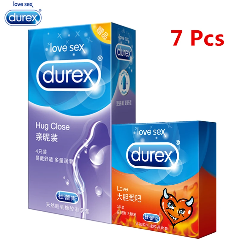 Презервативы Durex мужские из натурального латекса со смазкой 7 шт.|Презервативы| |