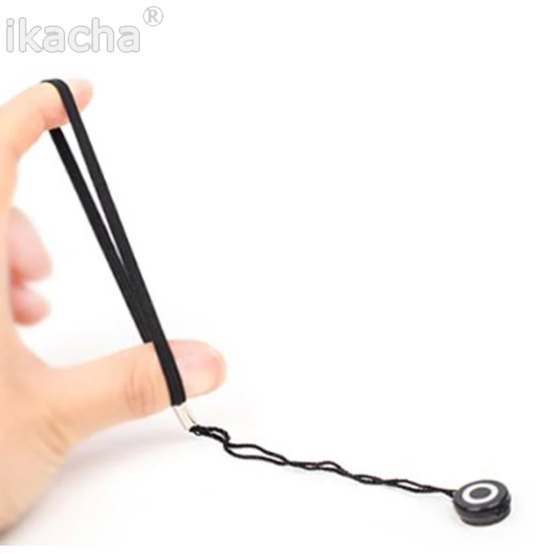 Крышка для объектива камеры держатель крышки Веревка защиты от потери Nikon Canon Sony