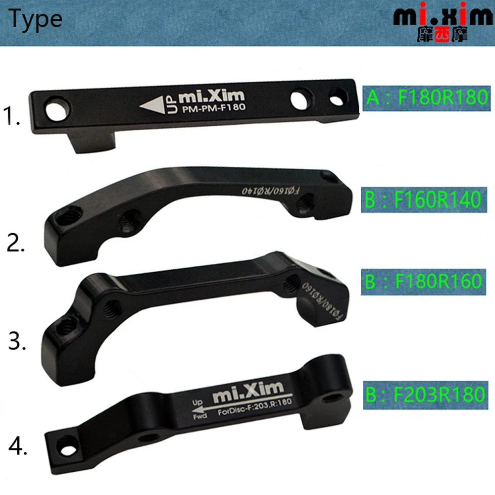 BB5 велосипедный дисковый тормоз адаптер F160/R140 F180/R160 F180R180 F203R180 дисковые роторы B колонки тормозной адаптер