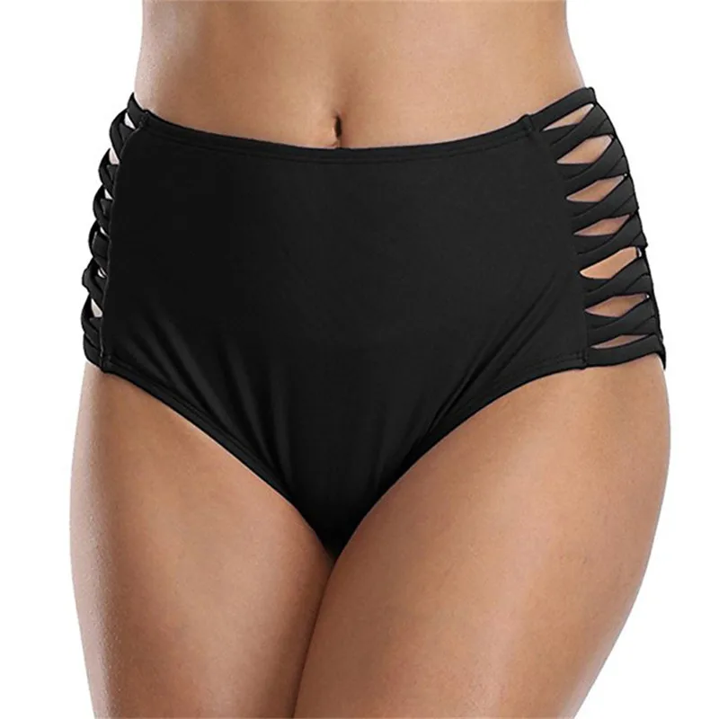 

Women bikini bottoms swimming trunks female swimsuits swimwear 2019 trending fashion design beach high waist