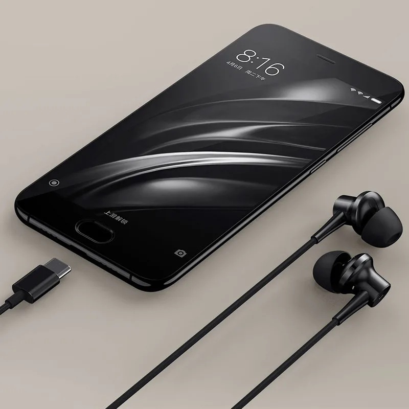 Оригинальные наушники xiaomi type C гибридные ANC с шумоподавлением проводное