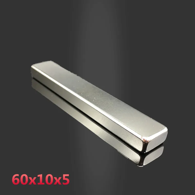 Неодимовый Магнит 60x10x5 супер сильный 1 шт. круглый магнит редкоземельный 60*10*5 мм сварочный поиск мощный Перманентный металл