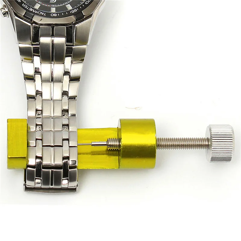 Набор инструментов Cymii для ремонта часов мужчин и женщин регулируемый Золотистый