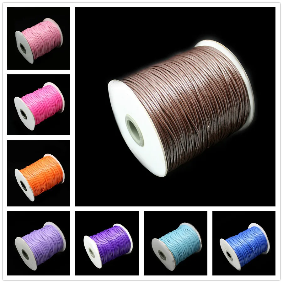 Восковый шнур 2 мм 5 м/лот разные цвета для вас на выбор ювелирный браслетов и