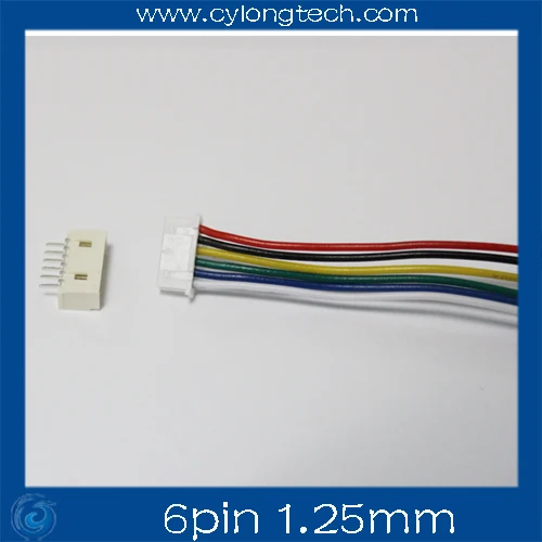 Мини. 6 контактный разъем Micro JST 1 25 T с проводом x 10 наборов мм|connector distribution|connector