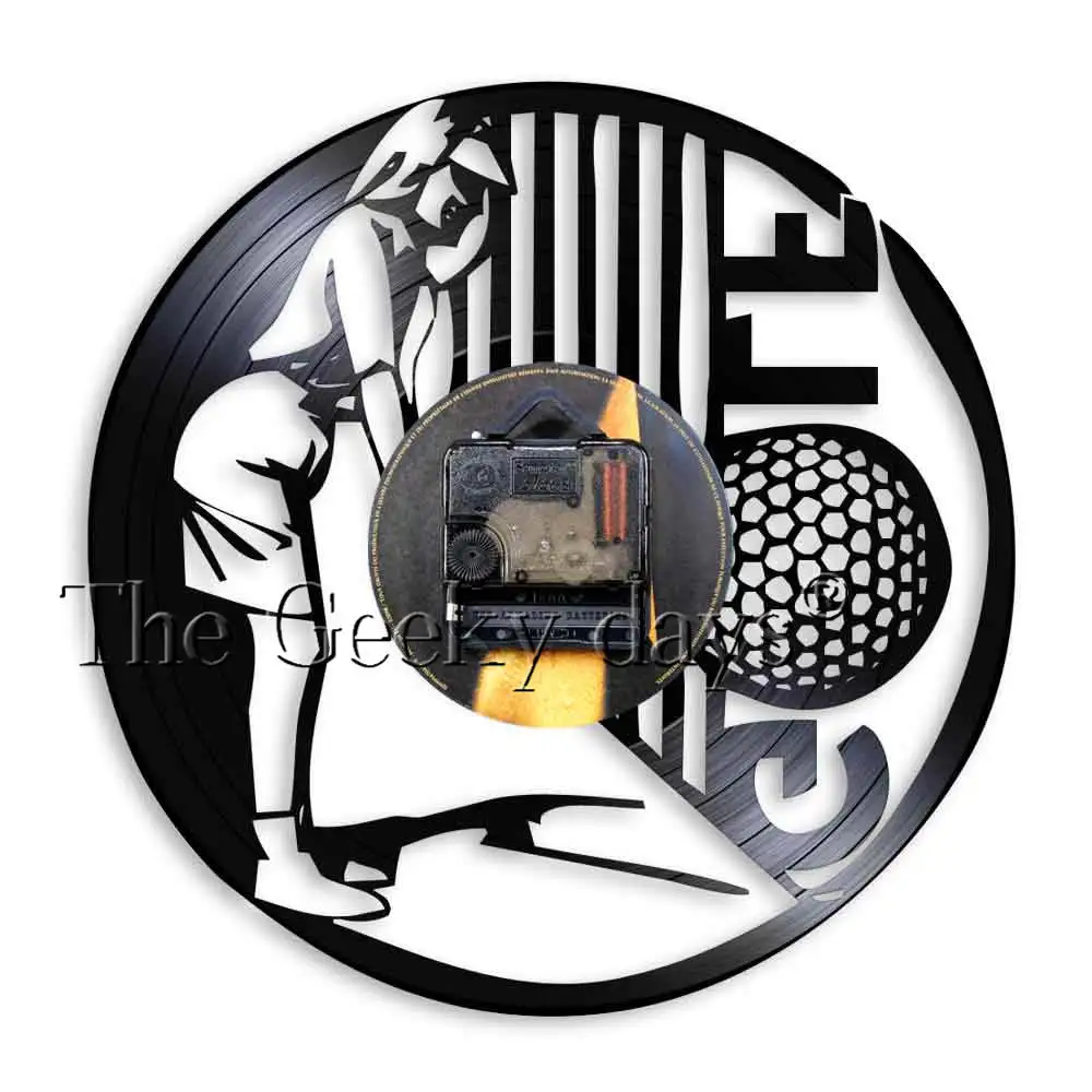 Мяч для гольфа хобби Современный спорт виниловая запись настенные часы поле