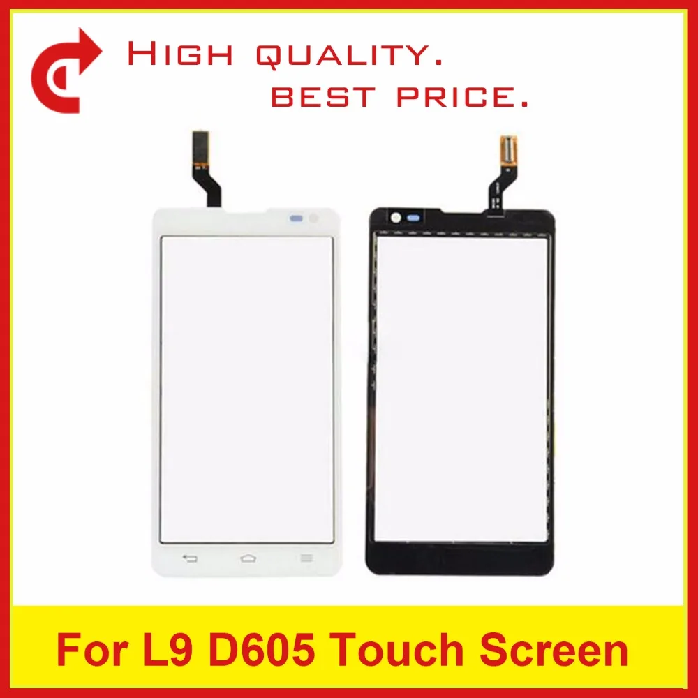 10 шт./лот высокое качество 4 7 &quotдля LG Optimus L9 II 2 D605 B0567 дигитайзер внешнее стекло