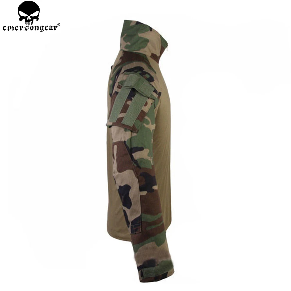 EMERSONGEAR боевые брюки Униформа тактические брюки с наколенниками военная армия Мультикам брюки рубашка Охота Одежда Лесной
