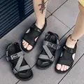 Casual Men sandały letnie buty sandały męskie sandały odkryty oddychający komfort Slip on Plus rozmiar otwarte buty Sandalias Hombre EVA