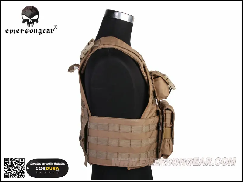 Emerson SPC Тактический жилет страйкбол Молл военный тактический Coyote коричневый