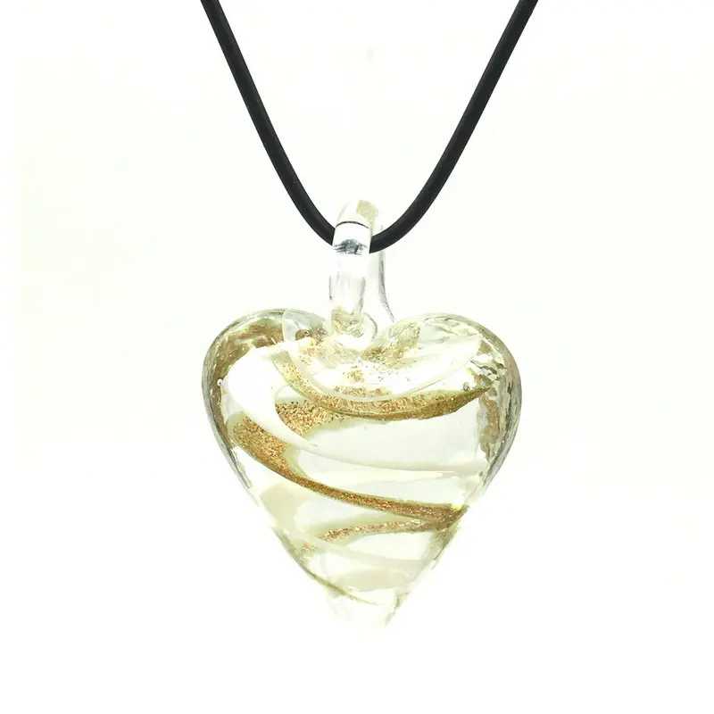 Новое модное ожерелье с трехмерной росписью из стекла в китайском стиле кулон