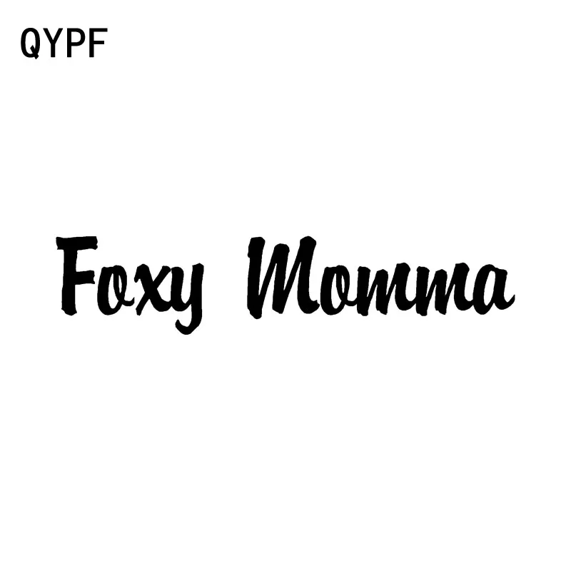 

QYPF 16,5 см * 3,5 см, модные виниловые украшения для момы, художественные водонепроницаемые автомобильные наклейки, наклейки
