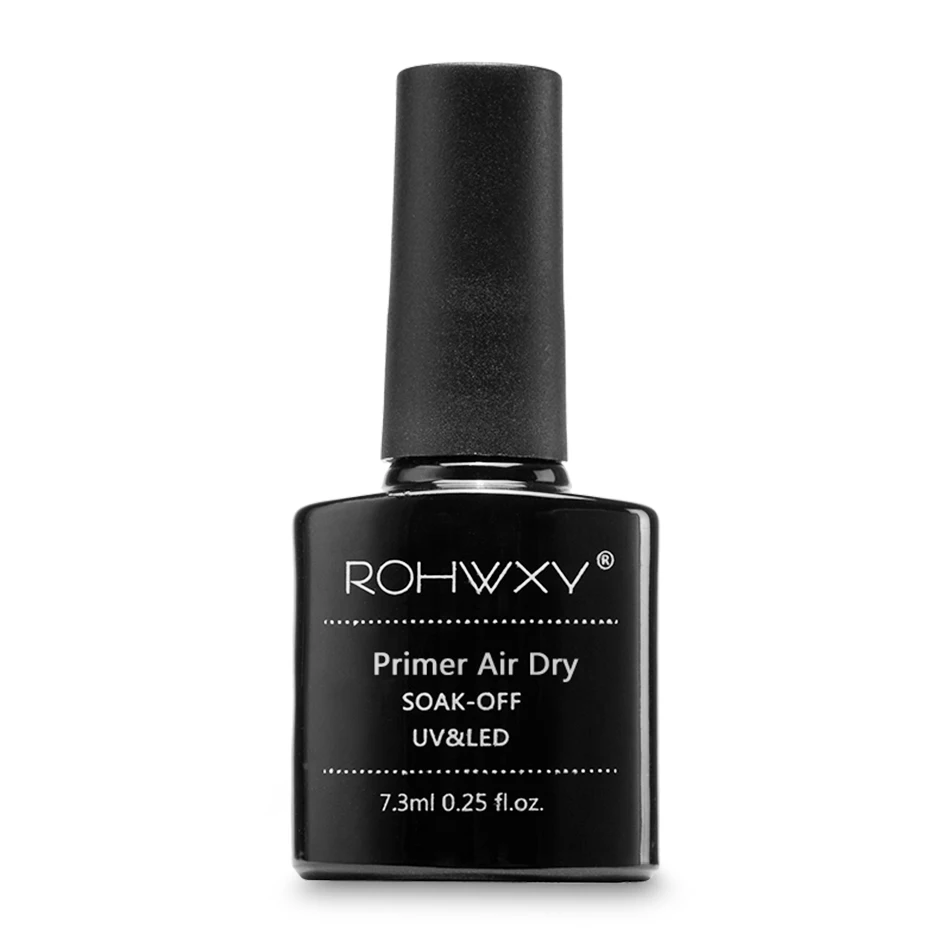 Primer Air Dry ROHWXY верхнее Базовое покрытие замочить от УФ гель лак для ногтей светодиодный грунтовка для ногтей строитель ногтей гель лак прозрачная; Нейл-арт лак - Цвет: Primer Air Dry