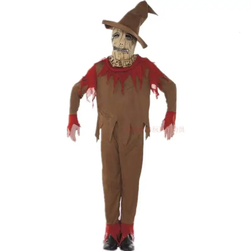 Костюм зомби косплей одежда ужасов для взрослых Хэллоуин вечеринка пугало