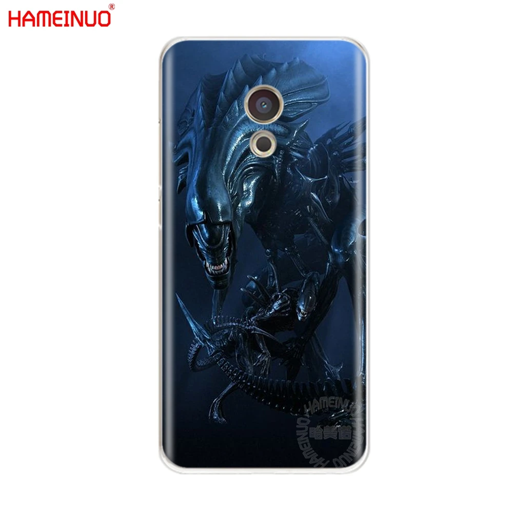 HAMEINUO Xenomorph иностранцев чехол Хищник чехол для телефона для Meizu M6 M5 M5S M2 M3 M3S MX4 MX5 MX6 PRO 6 5 U10 U20 note plus - Цвет: 72404