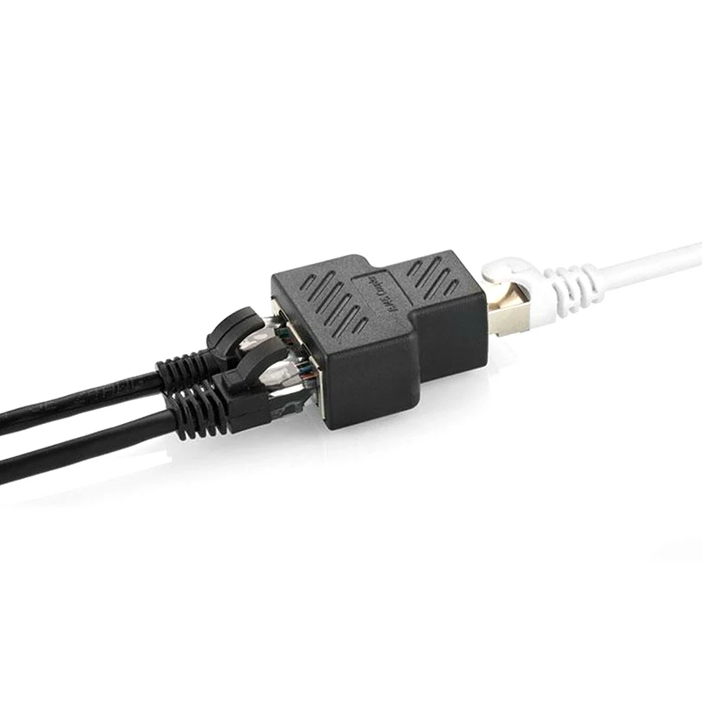 Разветвитель сетевой Ethernet RJ45 с 1 на 2 портами 2019 | Компьютеры и офис