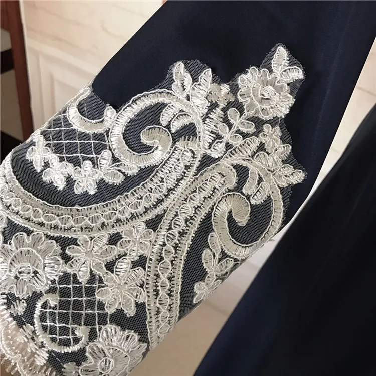 Модное Элегантное макси платье для женщин мусульманское кимоно Abaya длинный халат