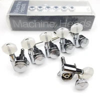 chrome guitar locking tuners silver electric guitar machine heads tuners jn 07sp lock tuning pegs with packaging