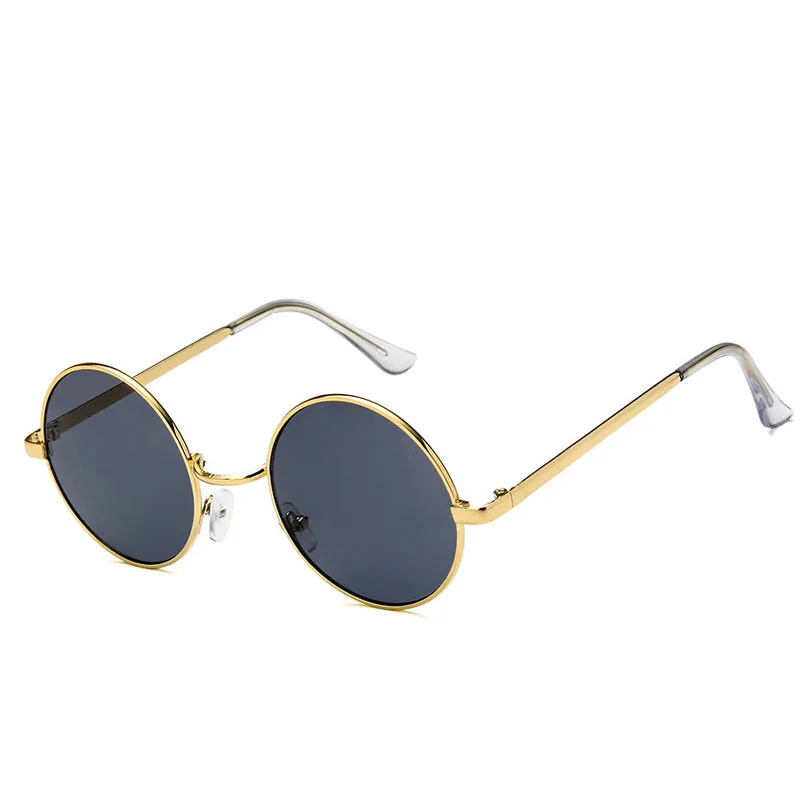 Классические круглые рамки тренд Солнцезащитные очки Ретро Мужская и женская