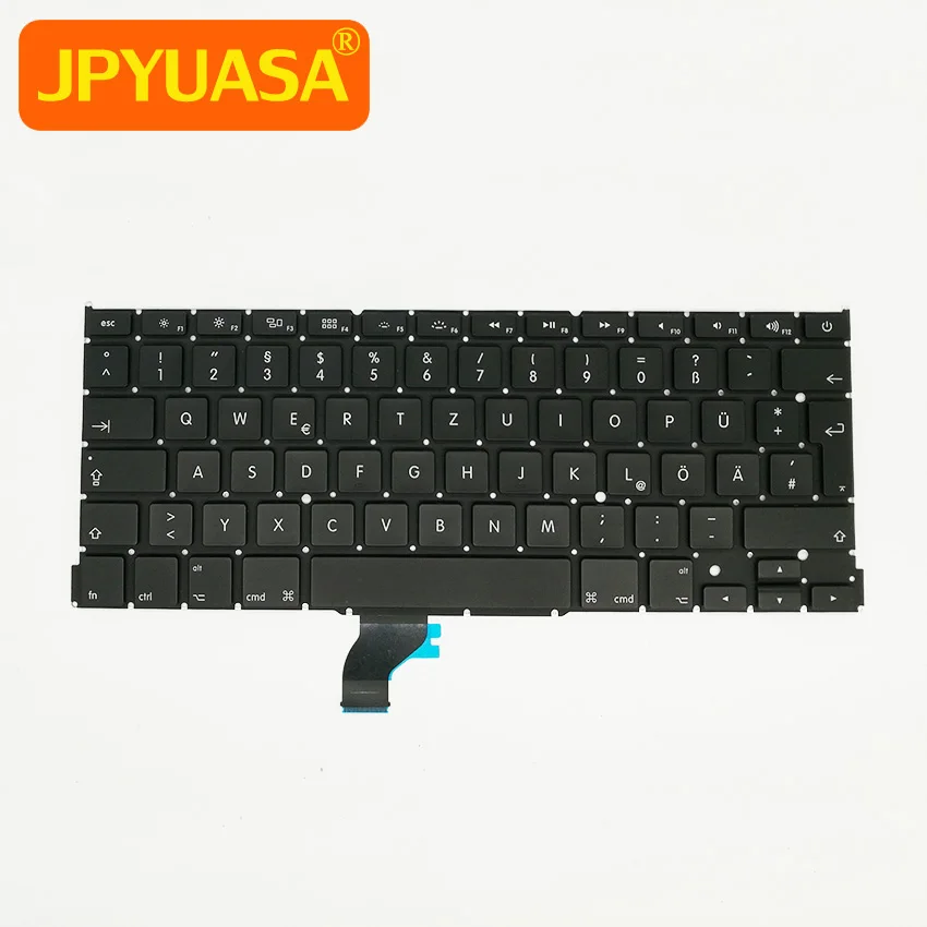 Новая немецкая клавиатура для ноутбука MacBook Pro 13 дюймов A1502 2013 2014 2015|german laptop
