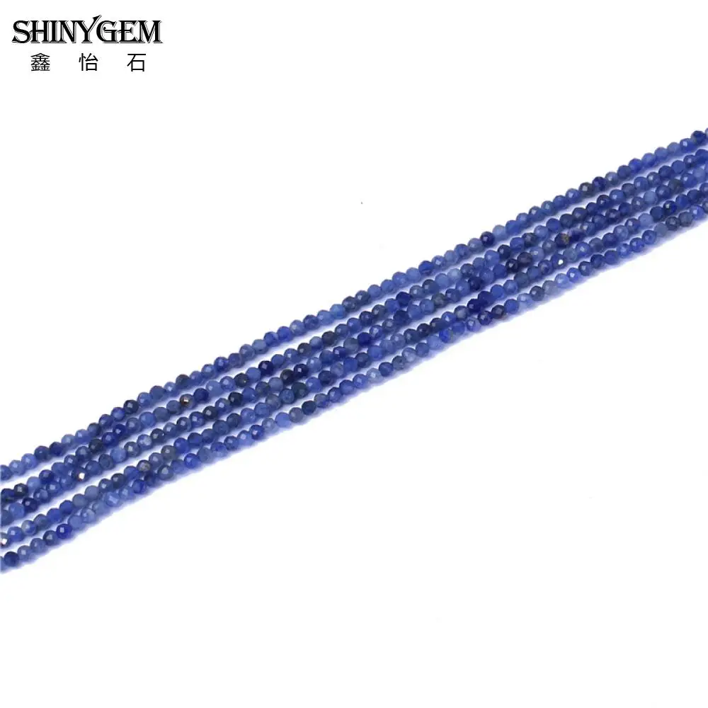 SHINYGEM 2 мм/3 мм граненые маленькие бусины Амазонит гранат тигровый глаз опал оптом много объемных натуральных каменных бусин для изготовления ювелирных изделий
