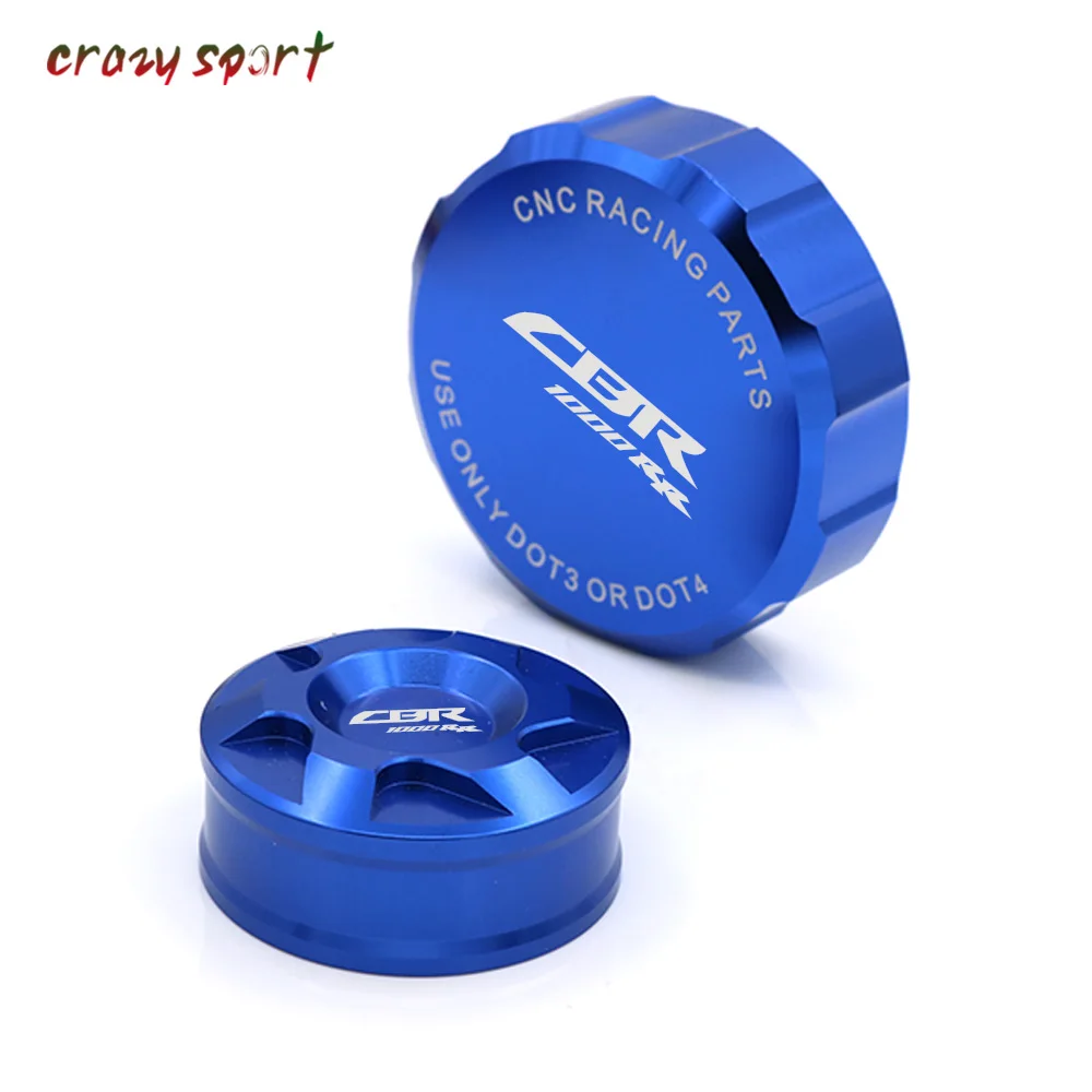 Передний Задний резервуар тормозной жидкости крышка Крышка для HONDA CBR1000 RR 2008 2017 2016