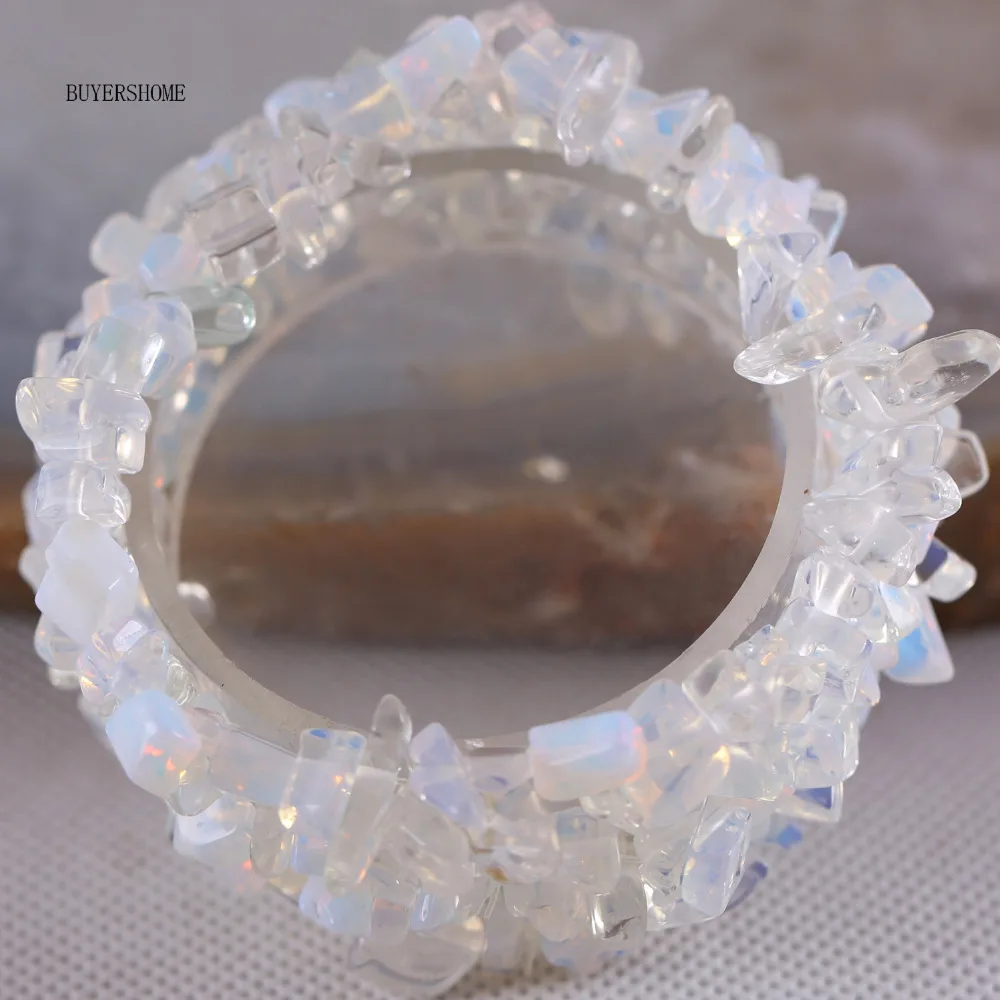 Бесплатная доставка Модный Ювелирный светильник с голубым опалом 7 дюймов 1 шт.