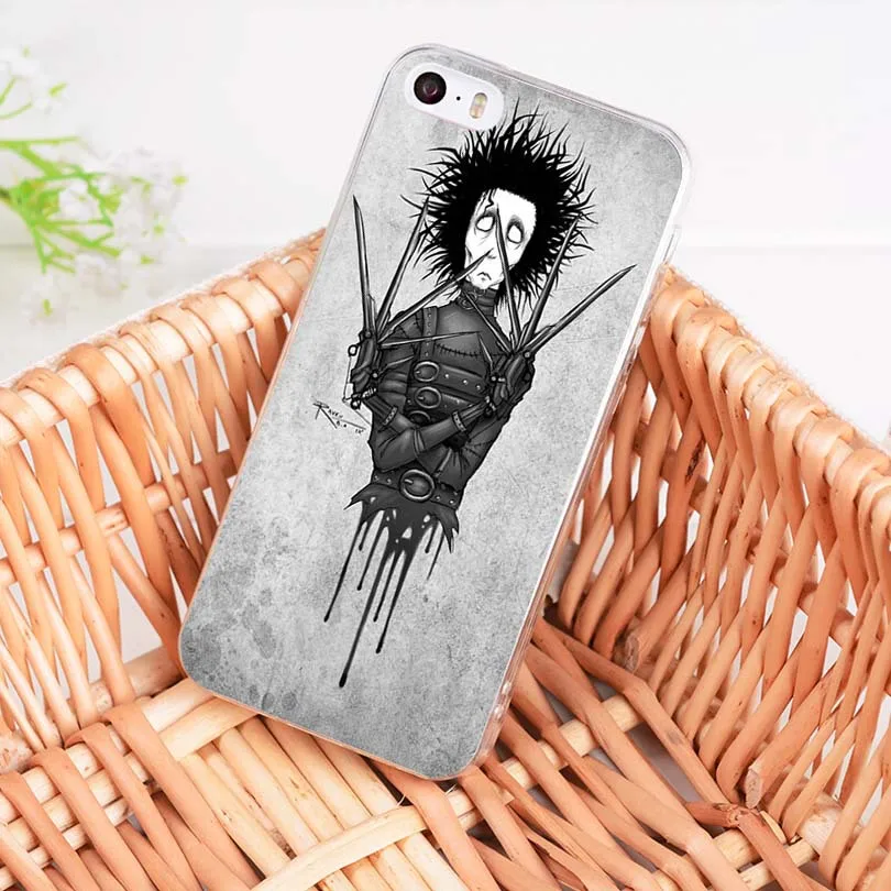 MaiYaCa Edward Scissors Hand хит продаж Модный тонкий чехол для iPhone 8 7 6 6S Plus X 10 5 5S SE 5C 4 4S |