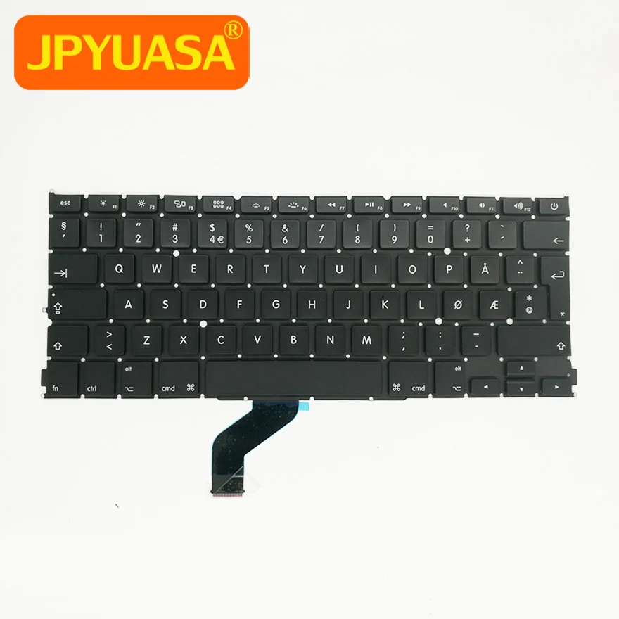 5 шт./лот новая норвежская Клавиатура A1425 для Apple Macbook Pro 13 ''Retina 2012 2013 MD212