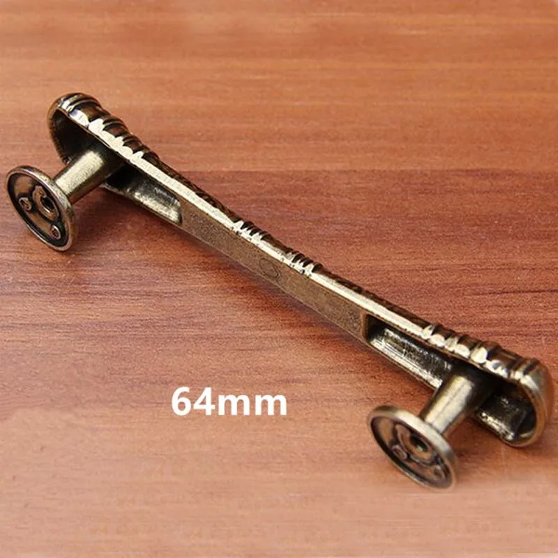 96 мм 128 винтажный Бронзовый комод дверные ручки для кухонного шкафа 64 антикварные