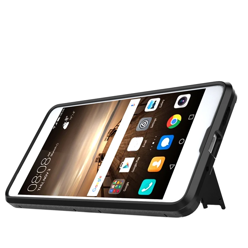

Hybrid Armor Case For Huawei P20 P10 P9 P8 Plus Lite Pro Case Kickstand Holder Cover For Huawei Mate 8 9 10 Pro Honor V10 Case