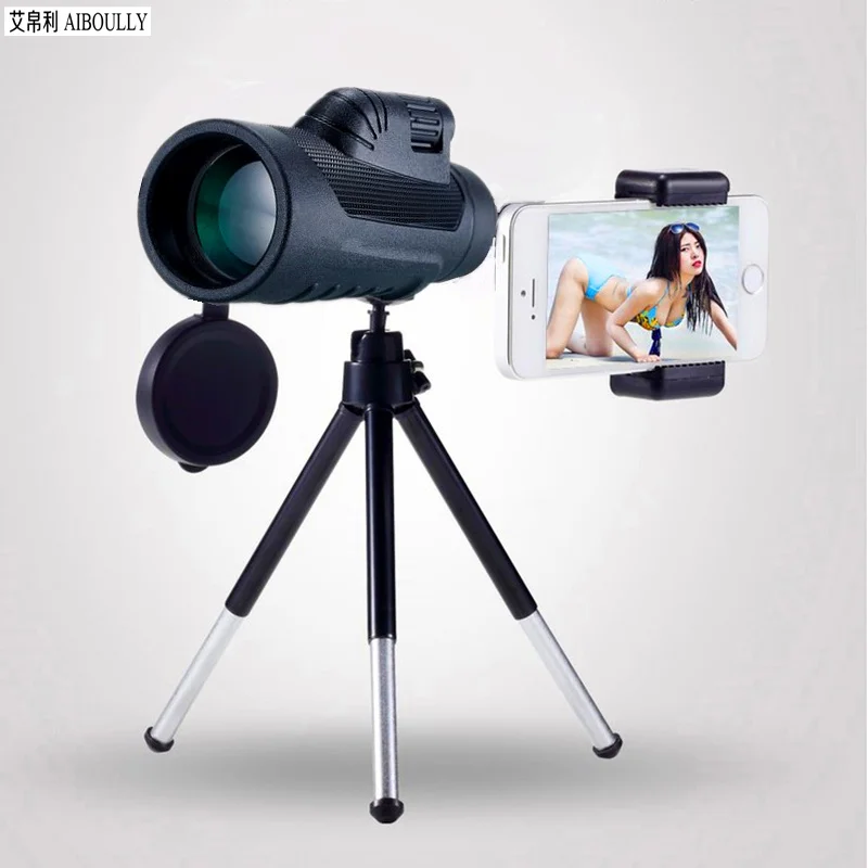 Монокулярный телескоп 10X уличная спортивная лупа полевой инструмент для