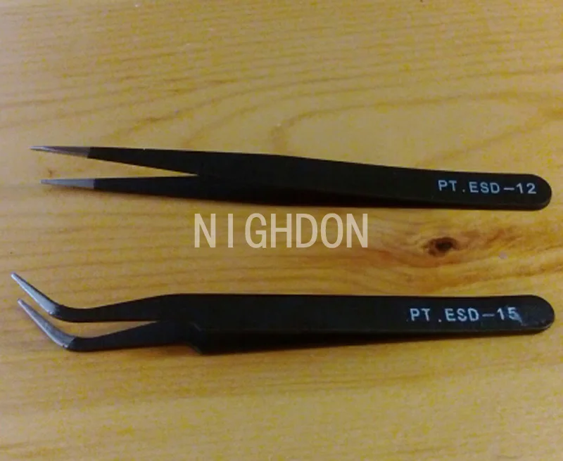 Черный 2 Шт./компл. Акриловая Гель Nail Art Стразы Блестка Нипер выбор Инструмента