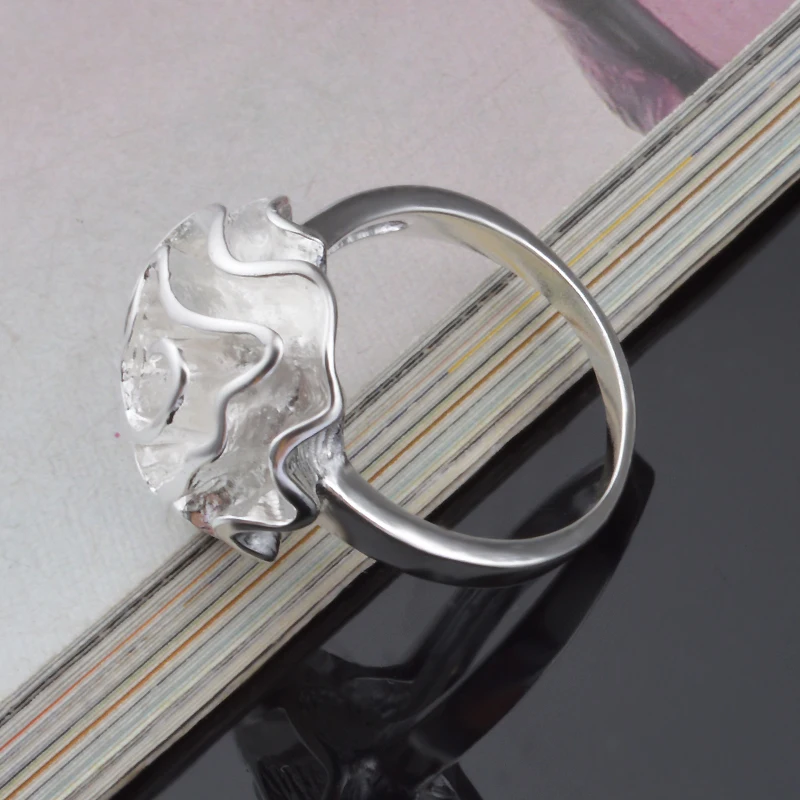 Бесплатная доставка серебряное кольцо искусственное Женское | Украшения и