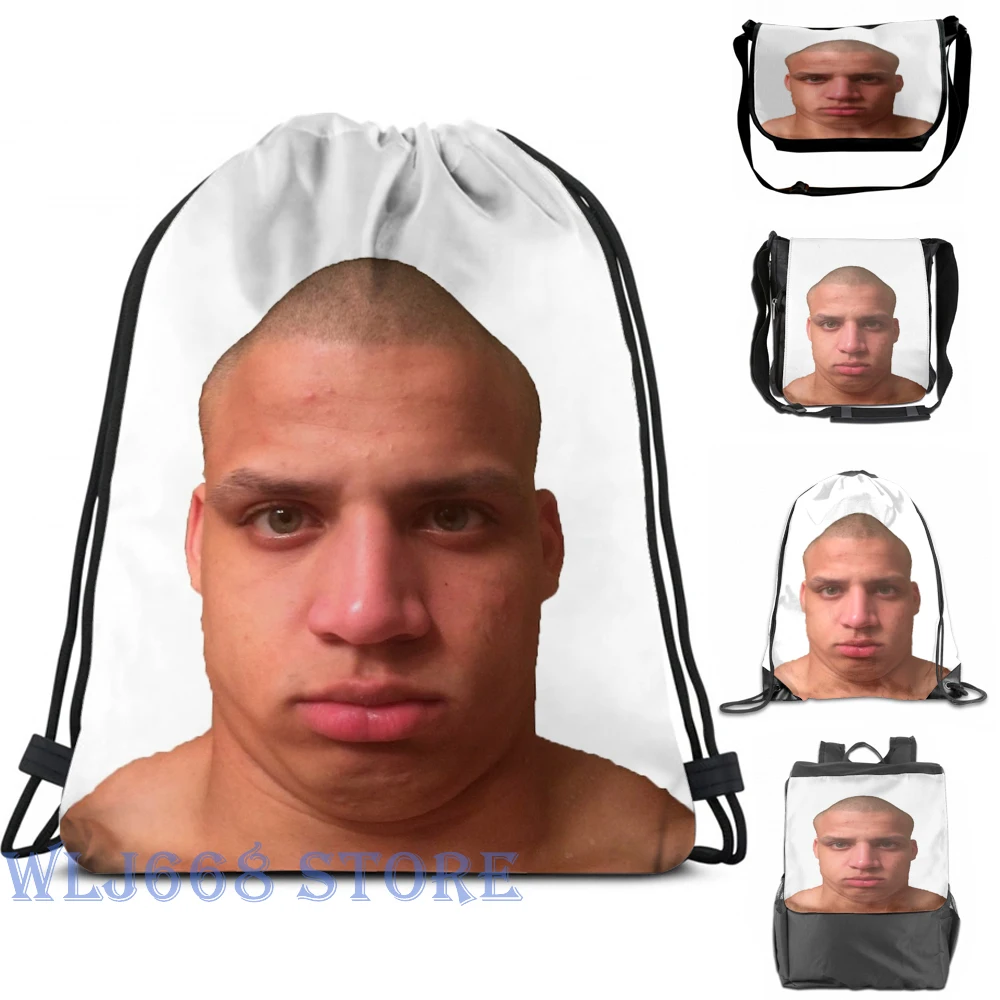 Забавные Наплечные сумки с графическим принтом для женщин Tyler1 селфи рюкзак на