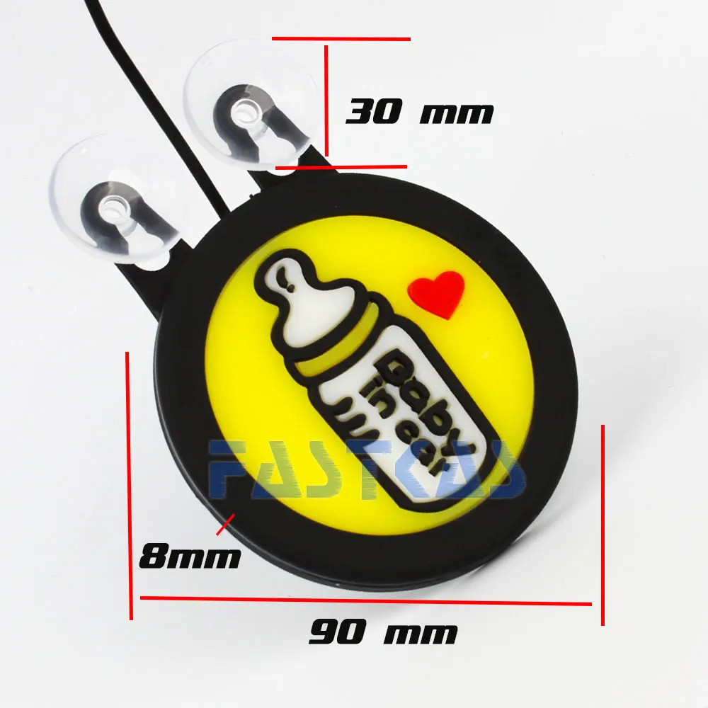 9 см светодиодный окна светильник 12В дневные ходовые 100% Водонепроницаемый DRL