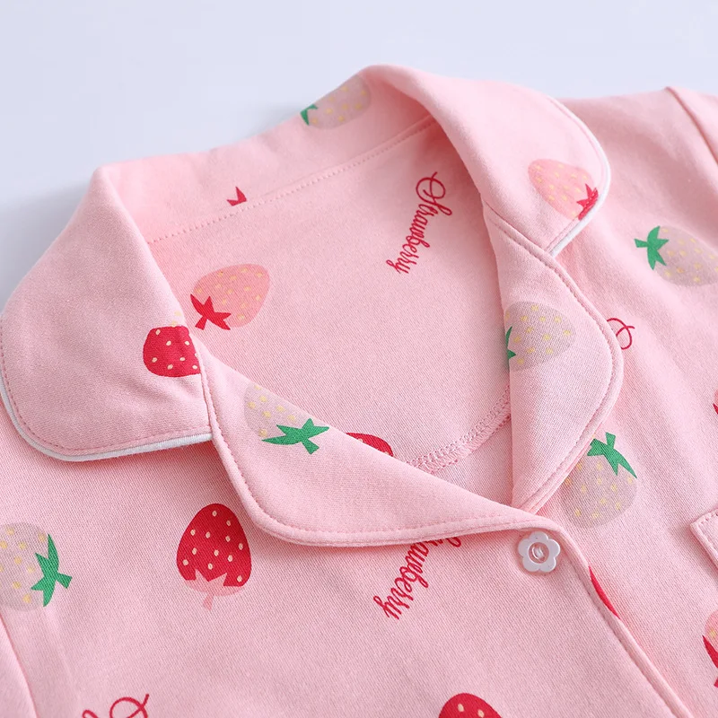 Детская одежда для сна Осенний халат из 2018 хлопка банный детей пижамы мальчиков