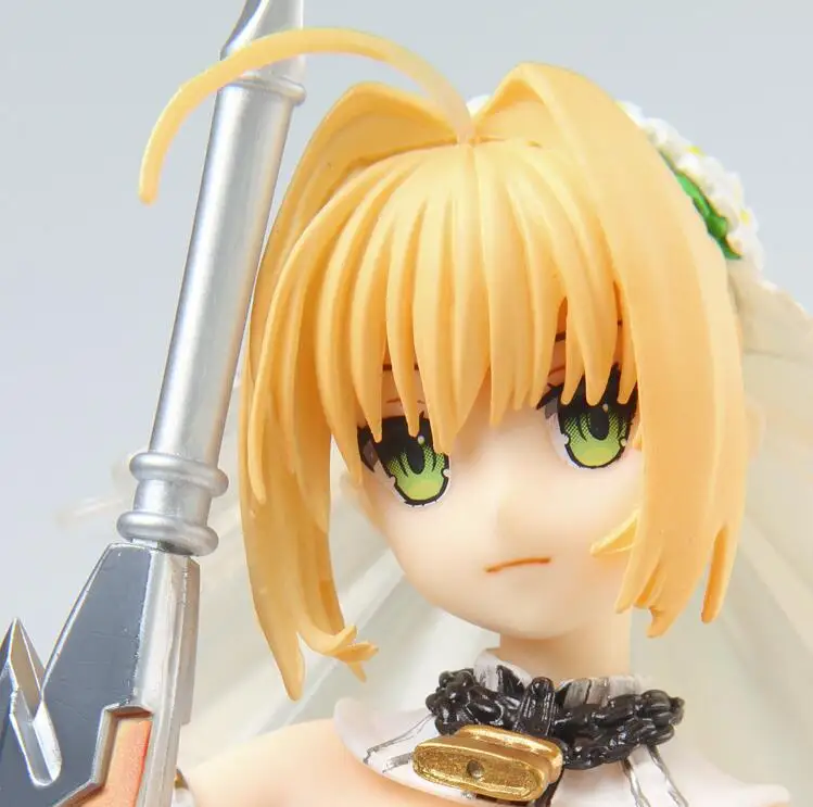 Fate Grand Order EXTRA CCC - Saber Nero свадебное платье для невесты ПВХ фигурка Коллекционная