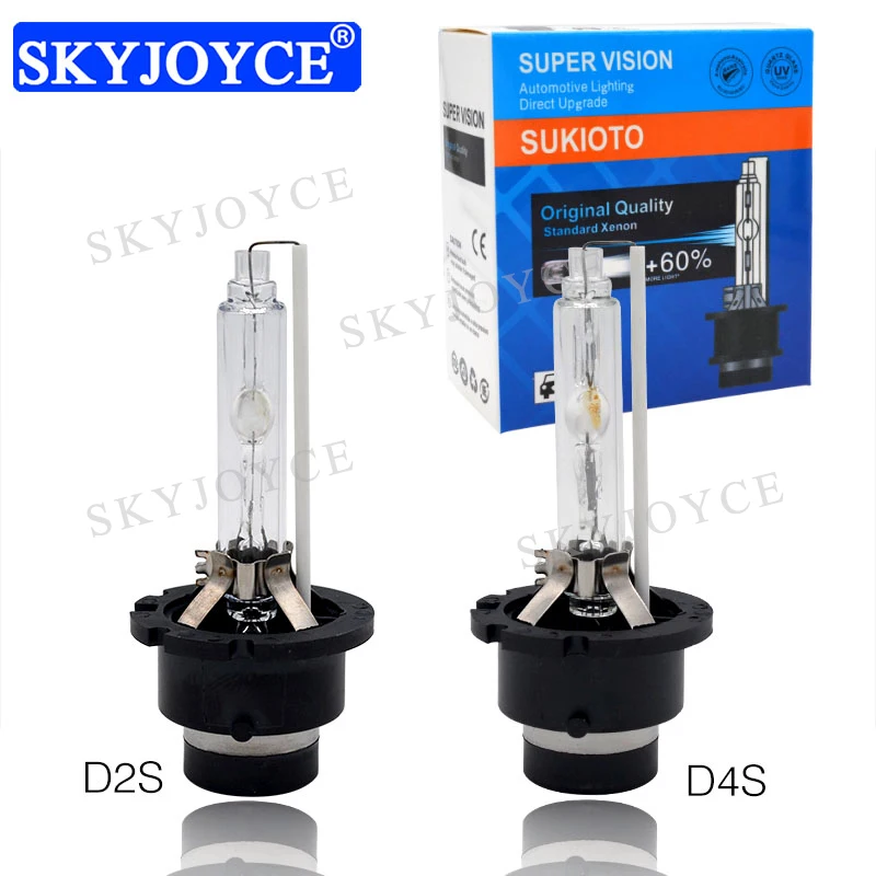 AC 35 Вт HID Автомобильная лампа D1S D2S 4300K 5000K 6000K фары 12 В 55 D3S D4S D1R D2R 8000K Скрытая