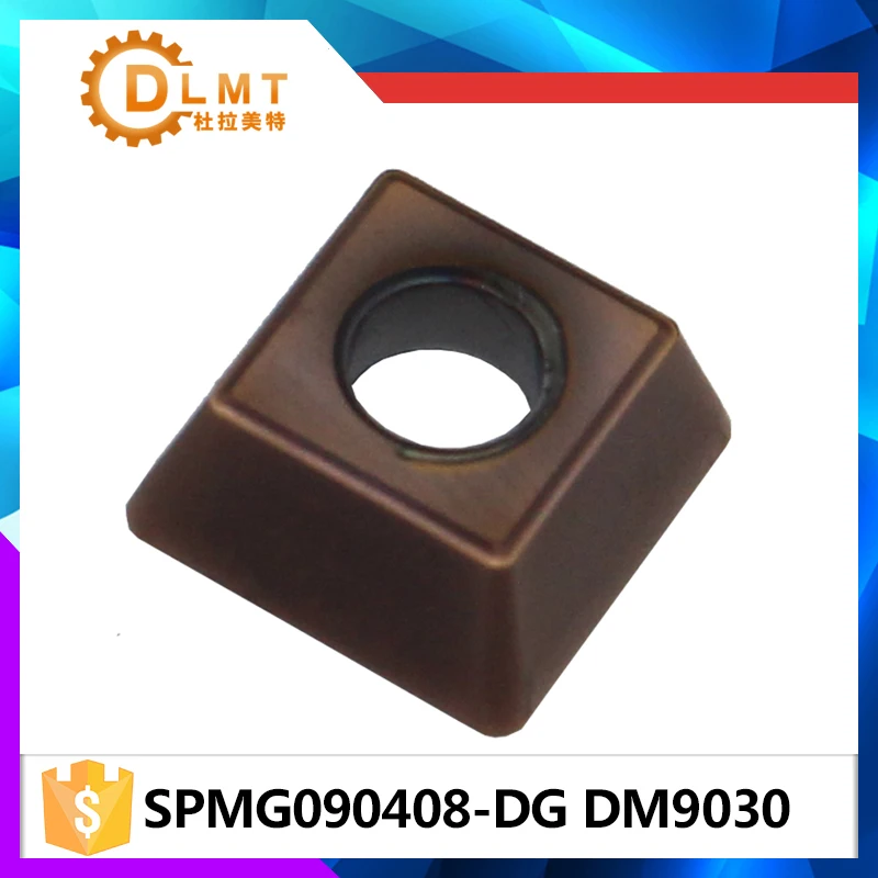 10 шт. SPMG090408 DG DM9030 U твердосплавные вставки сверлильный резак Высокое качество