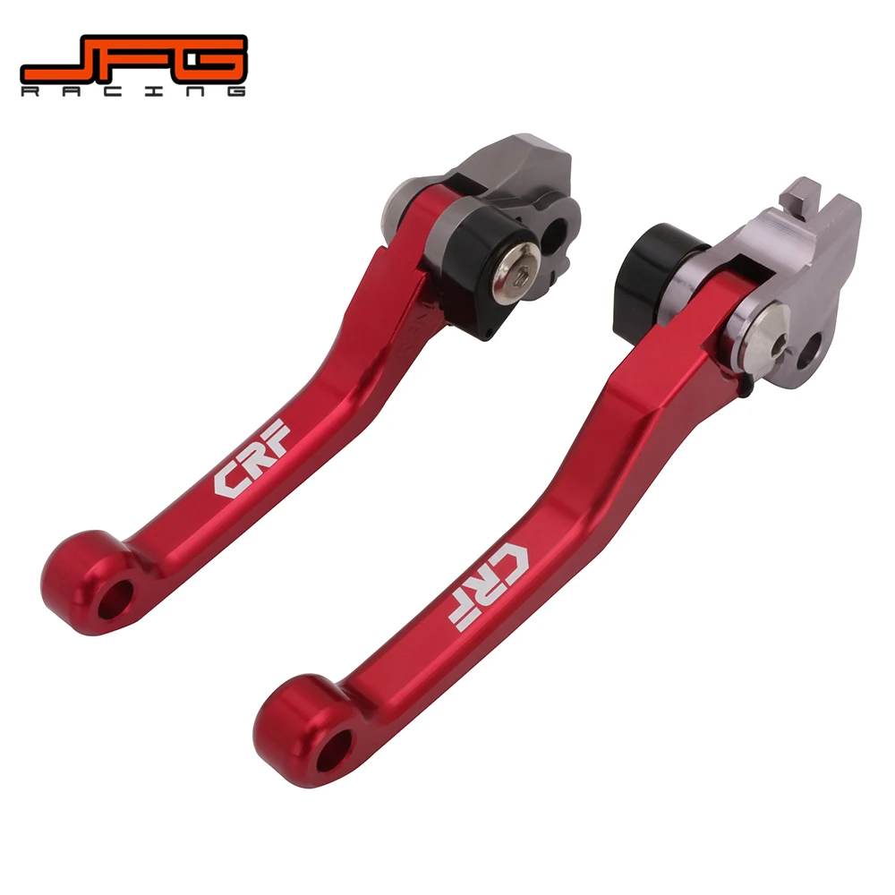 Мотоциклетные алюминиевые рычаги тормозной муфты CNC с логотипом CRF для HONDA CRF250R