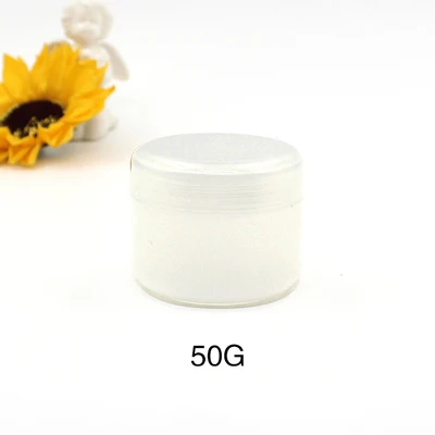 50g clear 30/50 шт бутылки для многоразового использования пластиковая Пустая палитра банка для пищевых продуктов путешествия крем для лица/лосьон/косметический контейнер 10 г 20 г 30 г 50 г - Цвет: 50g clear