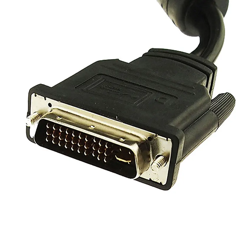 Новый DVI M1-DA (30 + 5) штыревой разъем для 15Pin VGA USB адаптер Соединительный кабель