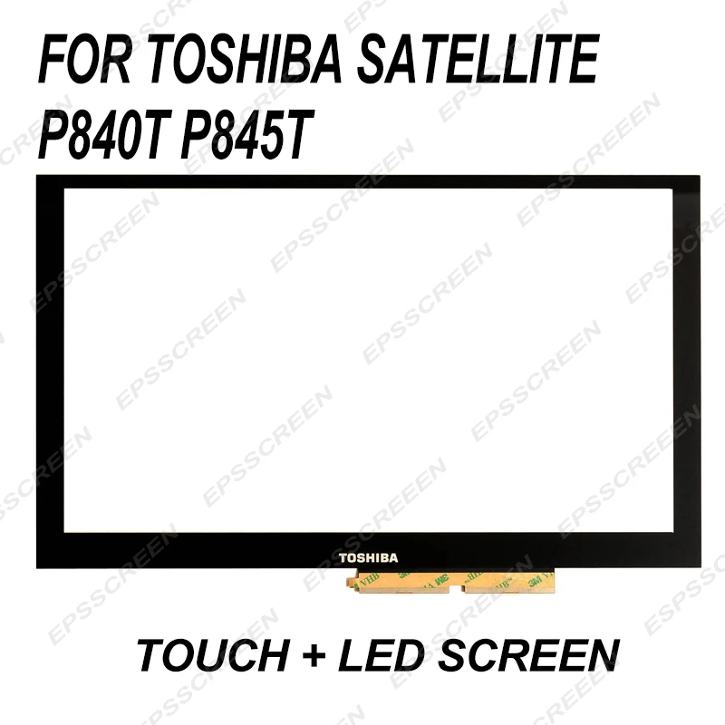 Новый сенсорный дисплей на замену для Toshiba Satellite P840T P845T 14-дюймовый экран