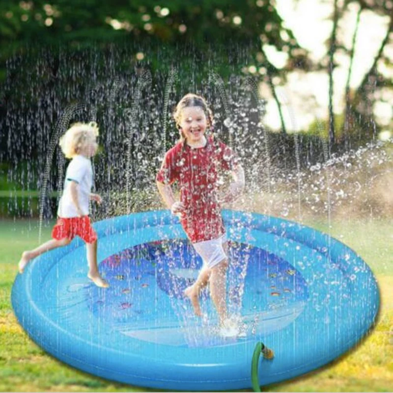 Летний напольный коврик для игры игрушка воды всплеск плавательный бассейн с
