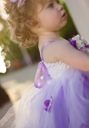 Vimans Фиолетовые Юбки Платья/Лаванда Цветы маленькие девочки pageant платья Малыша