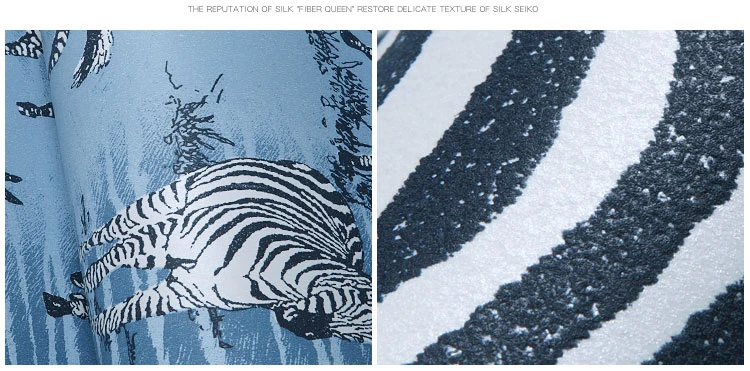 Duvar kagit Современная Настенная бумага для гостиной s Zebra Персонализированная Флокированная Нетканая настенная бумага рулон для парикмахерской комнаты настенные фрески