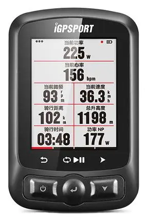 IGS618 Я gps порт ANT+ gps IGS618 Велосипед Bluetooth Беспроводной секундомер Спидометр Водонепроницаемый IPX7 Велоспорт Спидометр компьютер - Цвет: IGS618